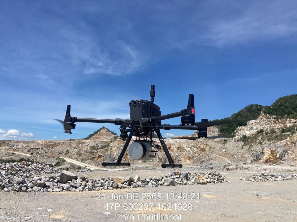 Latest company case about UAV LiDAR Scanning System Geosun GS-130X  Application for Mine