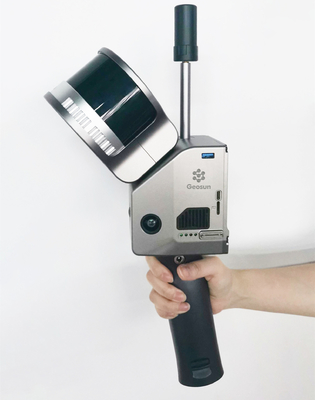 Handheld LiDAR Mobile Mapping Solution Geosun GS-100G Building 3D Data Collection GNSS INS LiDAR Slam Combination