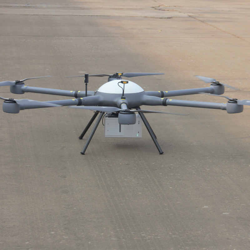 150m Drop Over 1000m Lidar Drone Scanner Geosun GS-1350N 7 Echo Laser Sensor